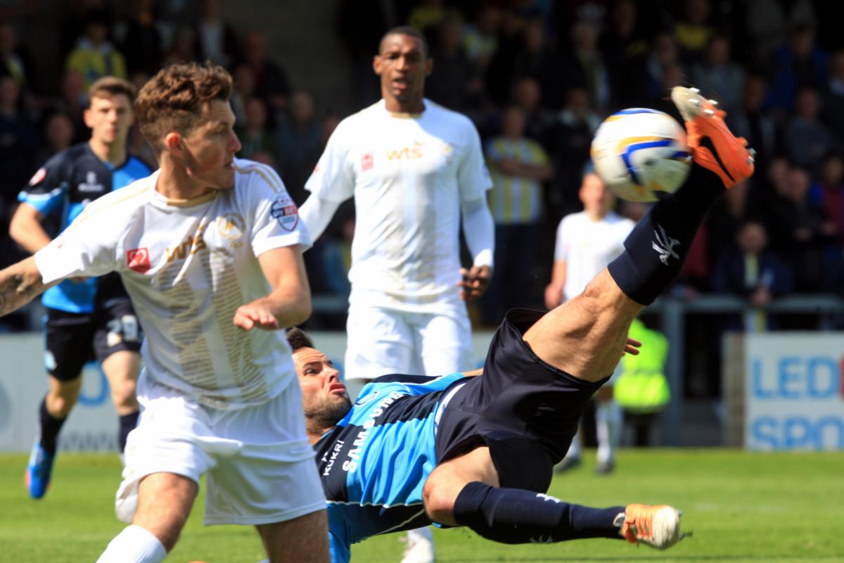 Scenes of the Blues' landmark match against Torquay on May 3, which saw them escape relegation.