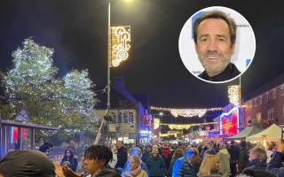 TV celebrity to switch on Christmas lights at town 'extravaganza'