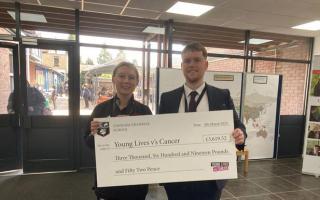 Over £3,000 was raised for the charity