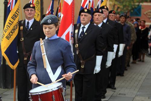 High Wycombe Poppy Appeal launch 2014