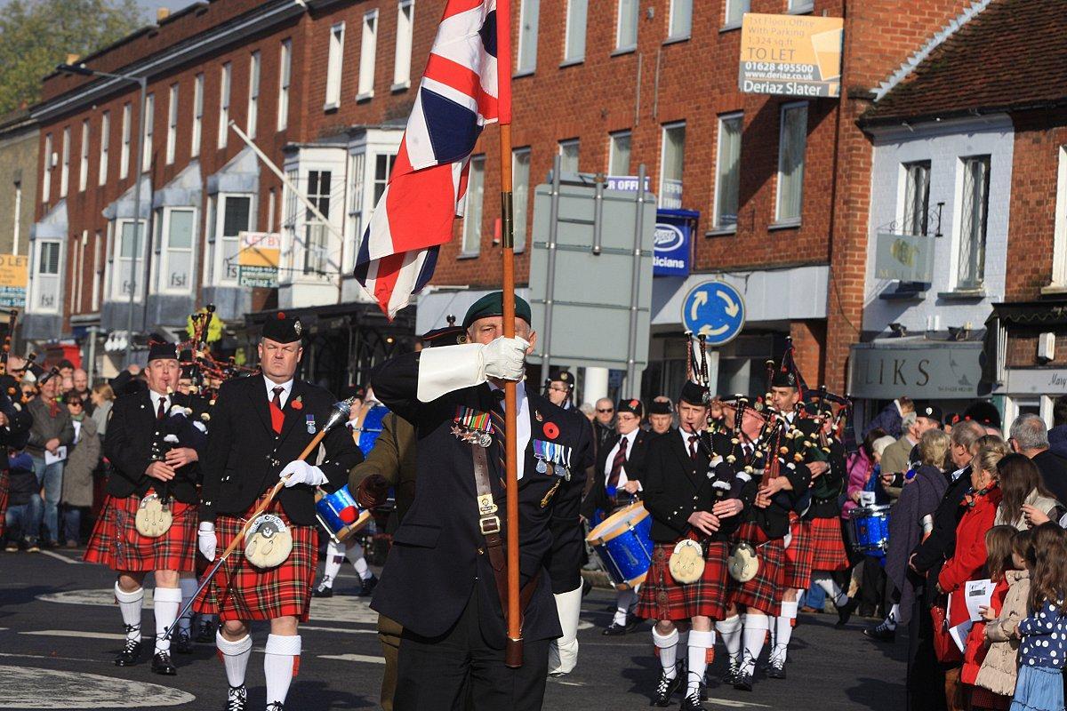 Marlow Remembrance Sunday 2014