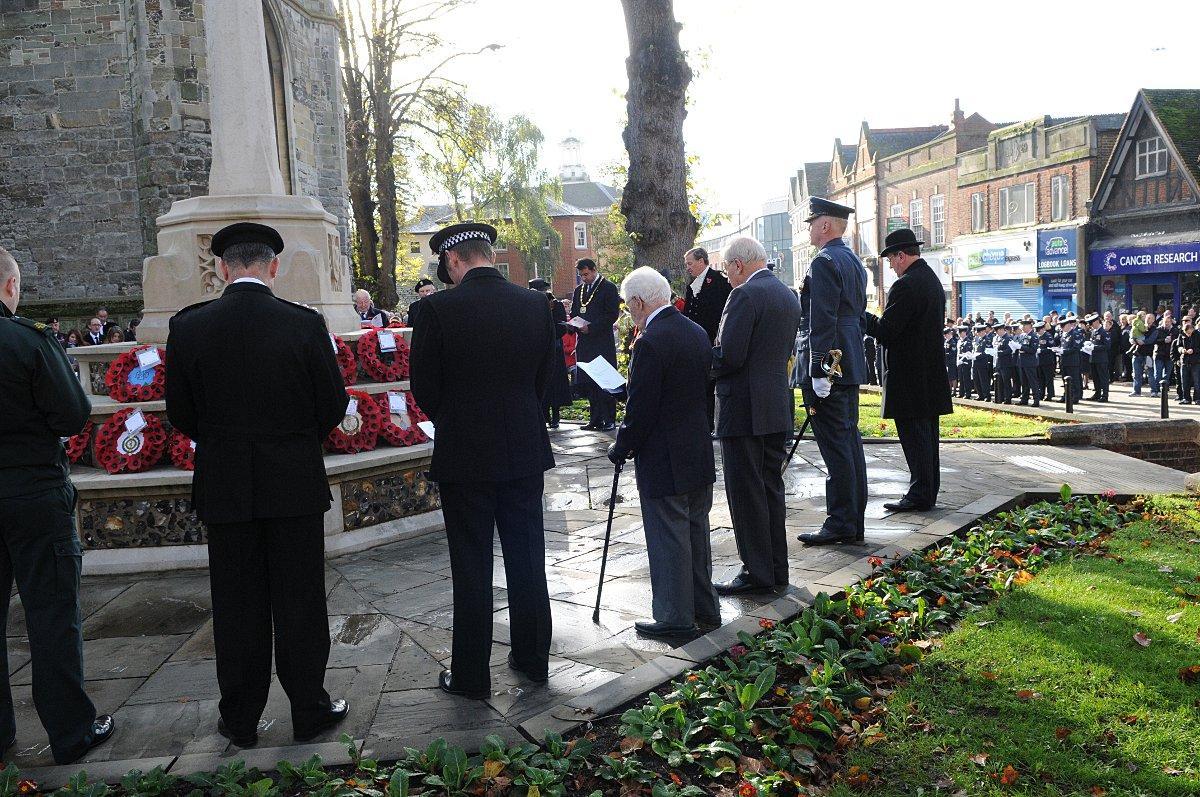 Wycombe's Remembrance Sunday Parade 2014