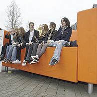 Giant-size: The sofa in Frogmoor  - Picture ref 05-3506 P03