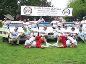 The 2CV teams under starter's orders