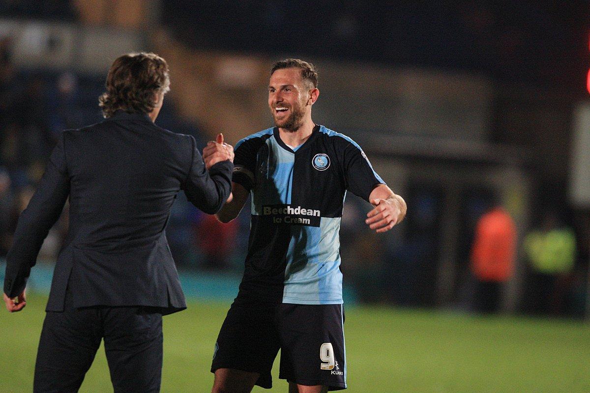 In the 102nd minute, Wanderers scored the winning goal against Exeter City, ending their Tuesday night jinx at Adams Park
