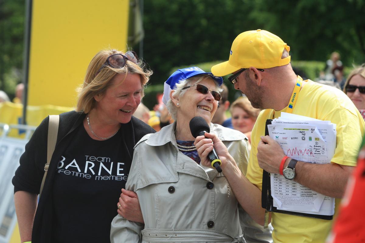 Hannah Barnes mother and grandmother share their pride