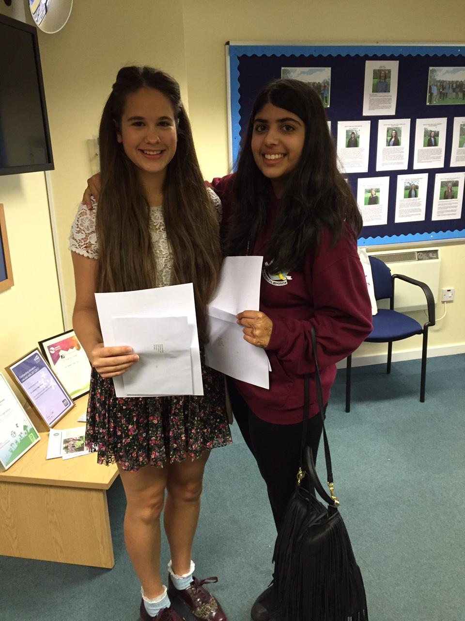 Dr Challoner's School A-Level results