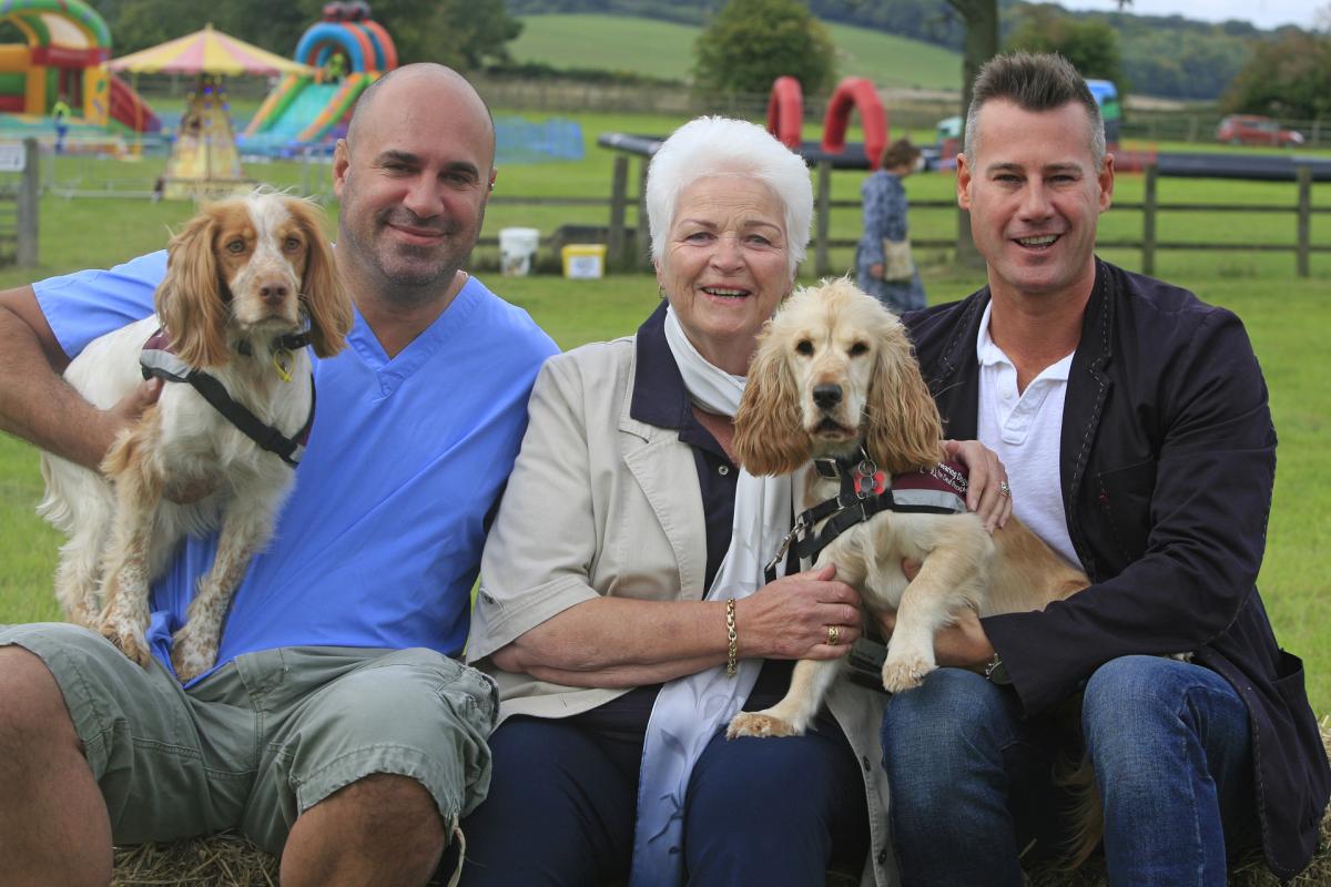 Marc Abraham, Pam St Clement and Tim Vincent. Picture by ARM Images.