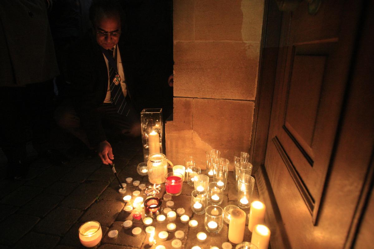 Paris church vigil - ARM Images