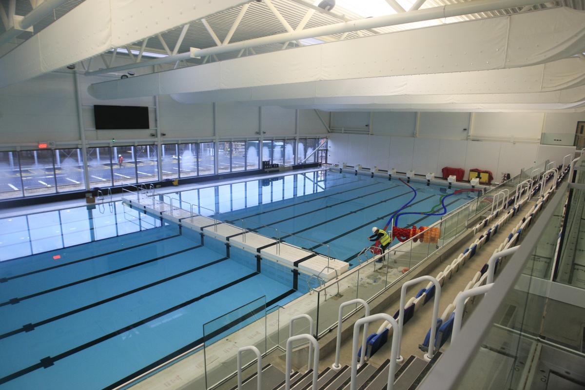 Swimming pool, Wycombe Leisure Centre - ARM Images