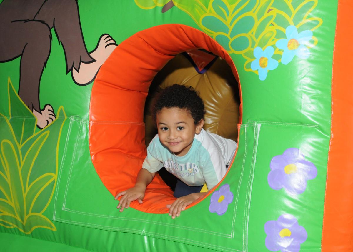 Bouncy Castle at Wycombe Leisure Centre - ARM Images