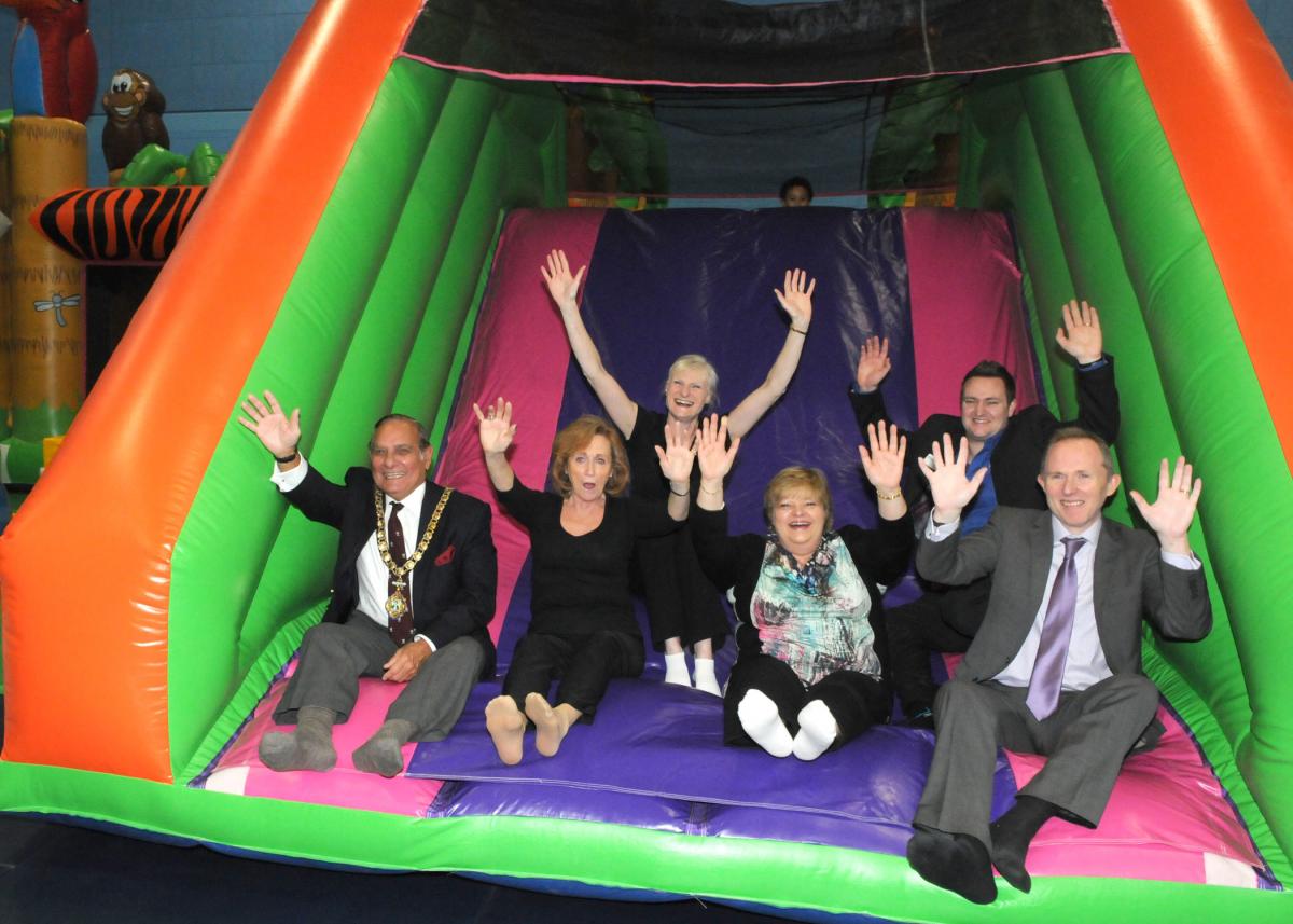 Bouncy Castle at Wycombe Leisure Centre - ARM Images