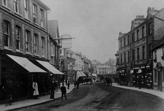 The Exchange, Oxford Street. Photo 1900.