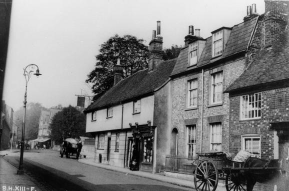 The Goat Inn, Easton Street. Photo 1900.
