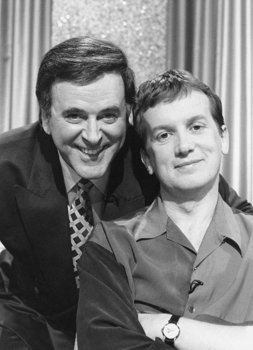 Sir Terry Wogan with Frank Skinner - BBC pictures.