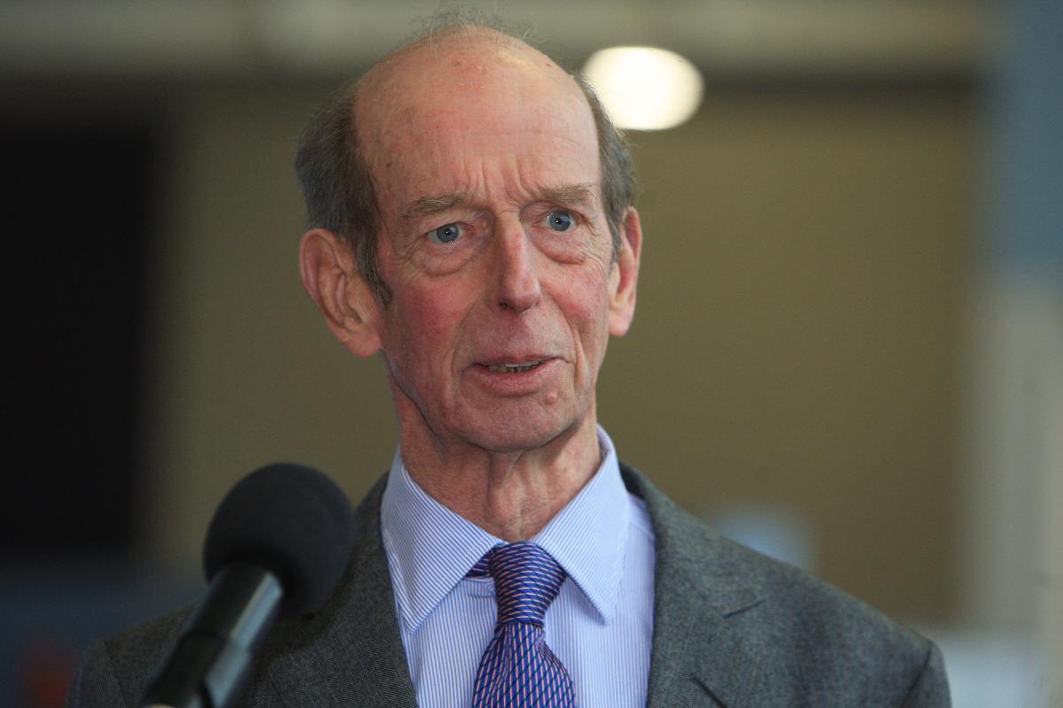 The Duke of Kent opens Wycombe Leisure Centre