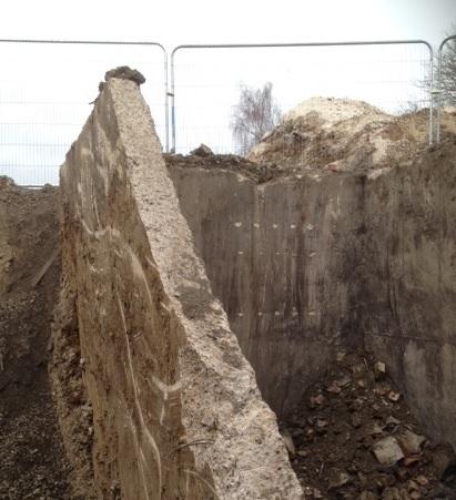 An image of the suspected World War Two bunker submitted by a reader