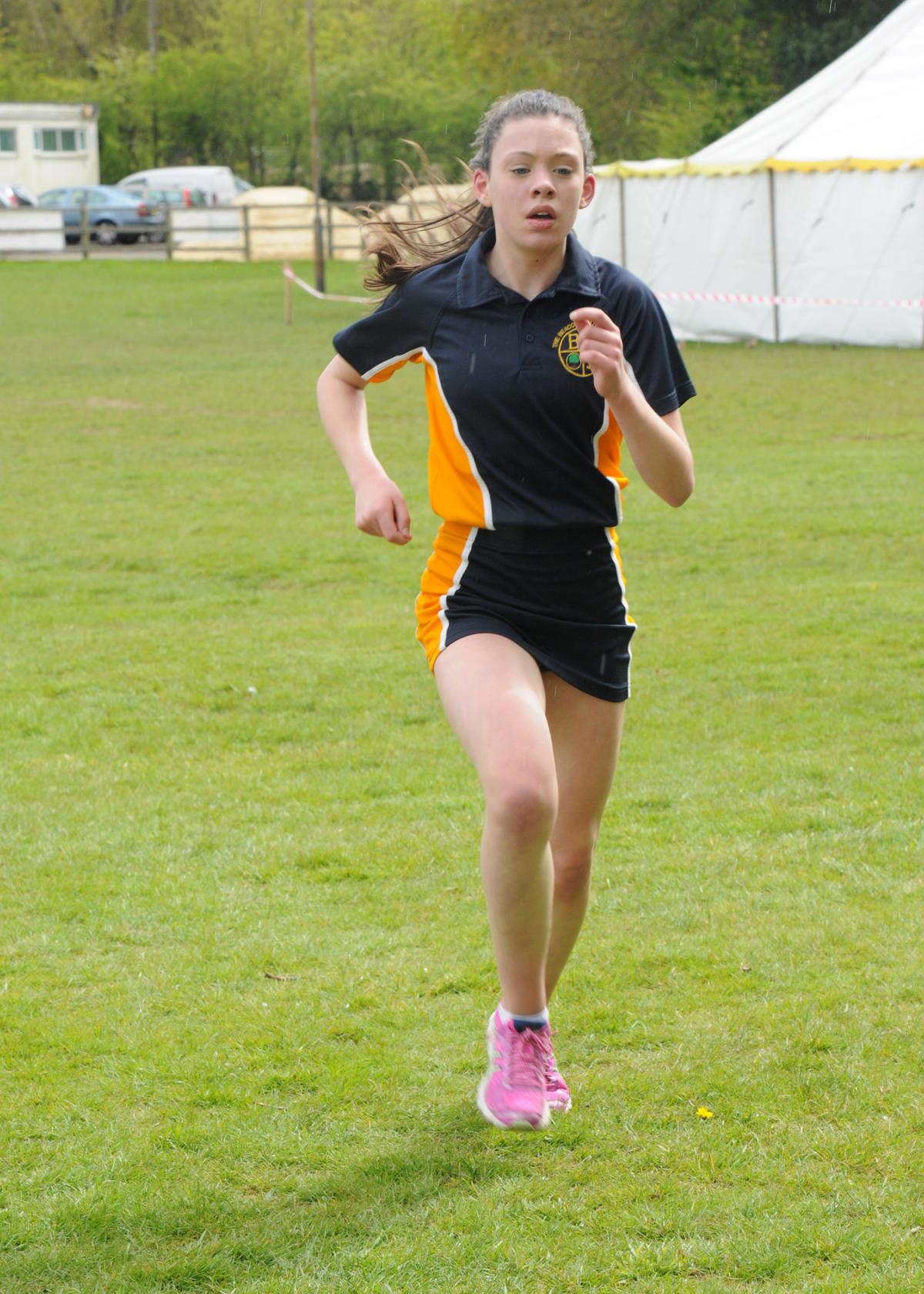 Beaconsfield Fun Run 2016 - Winner Grace Hudson. Picture by ARM Images.