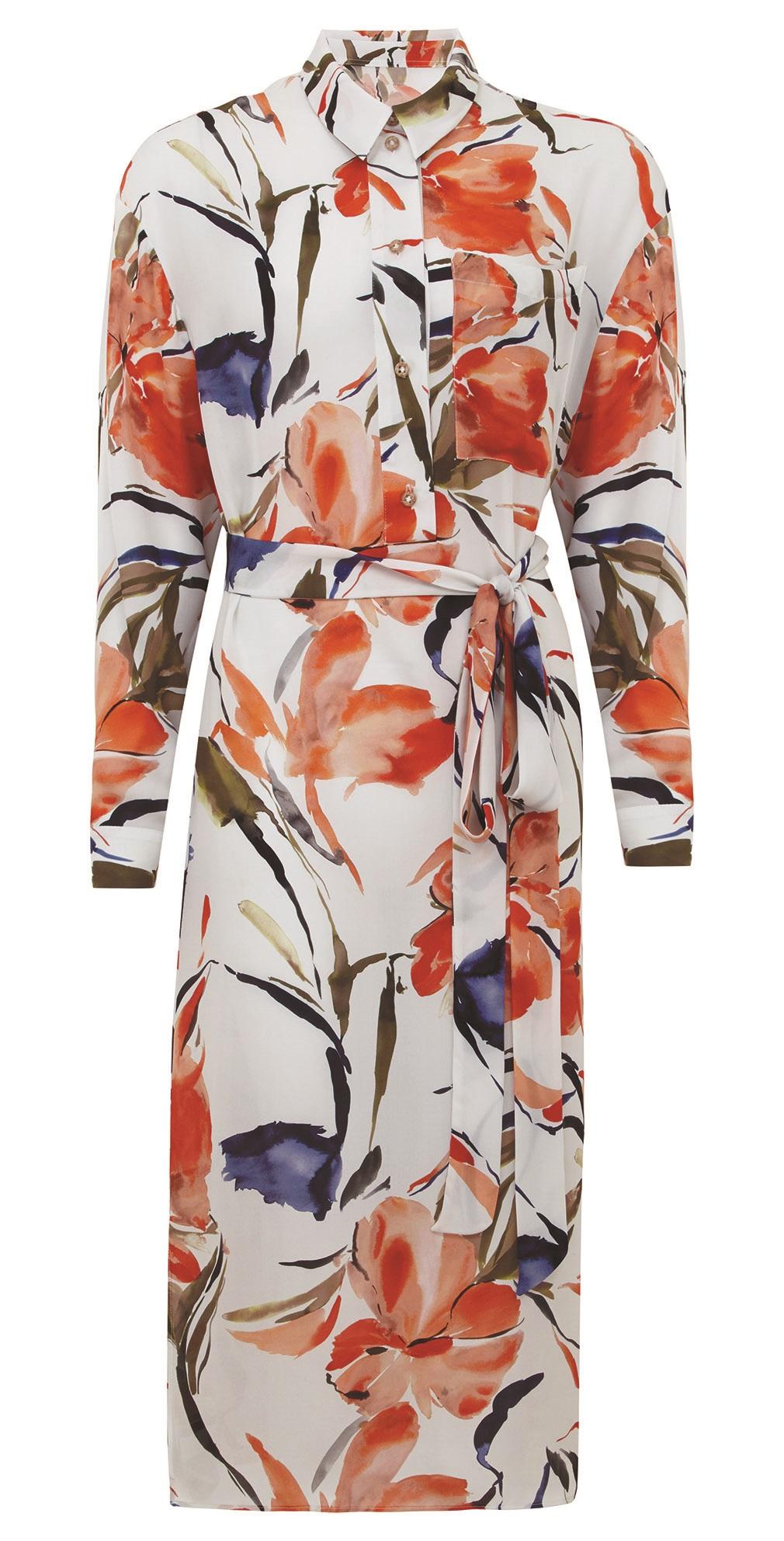 Marks and Spencer, Best Of British floral shirt Dress, £149