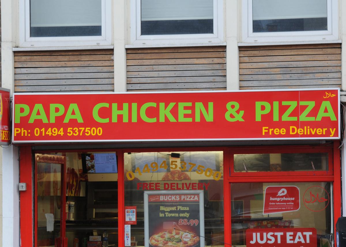 1 - Papa Chicken & Pizza, Castle Street, High Wycombe