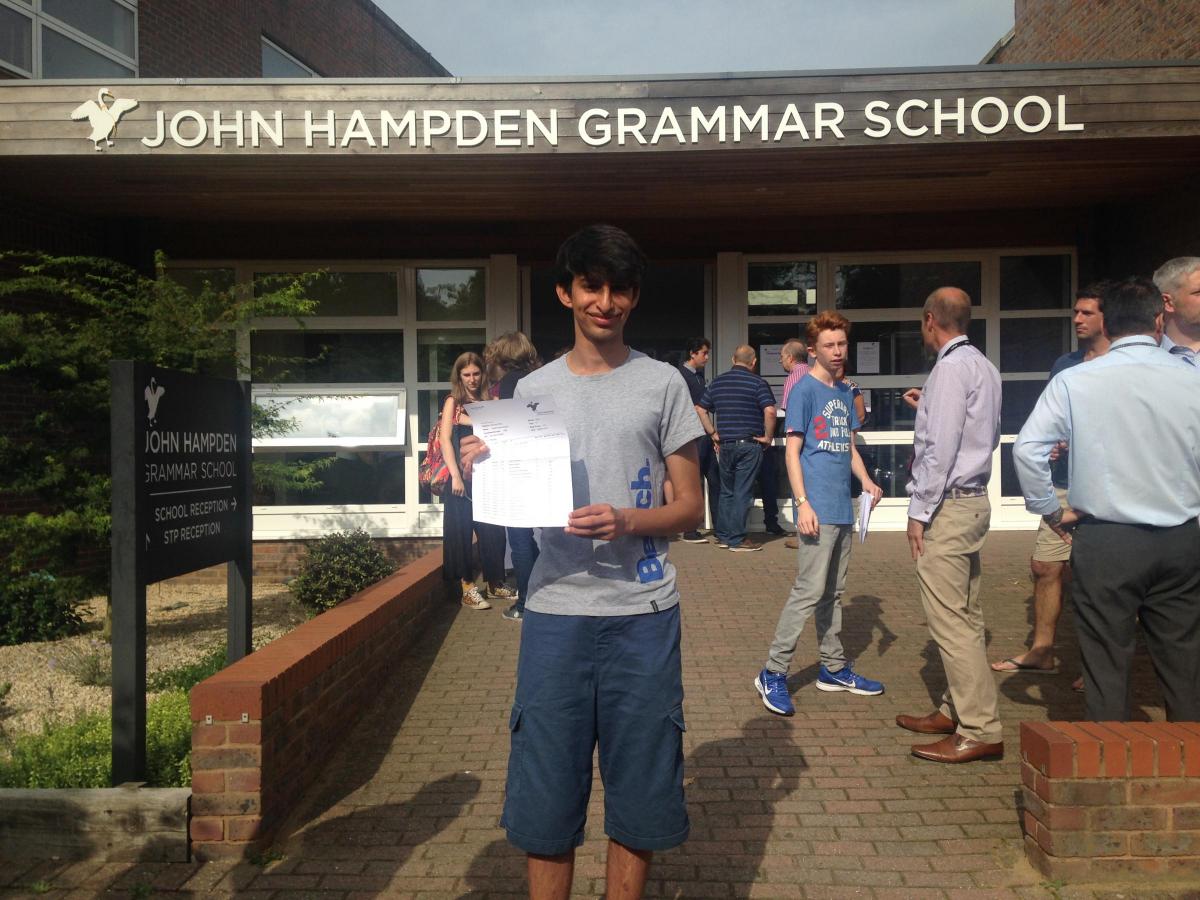 GCSE results day: John Hampden