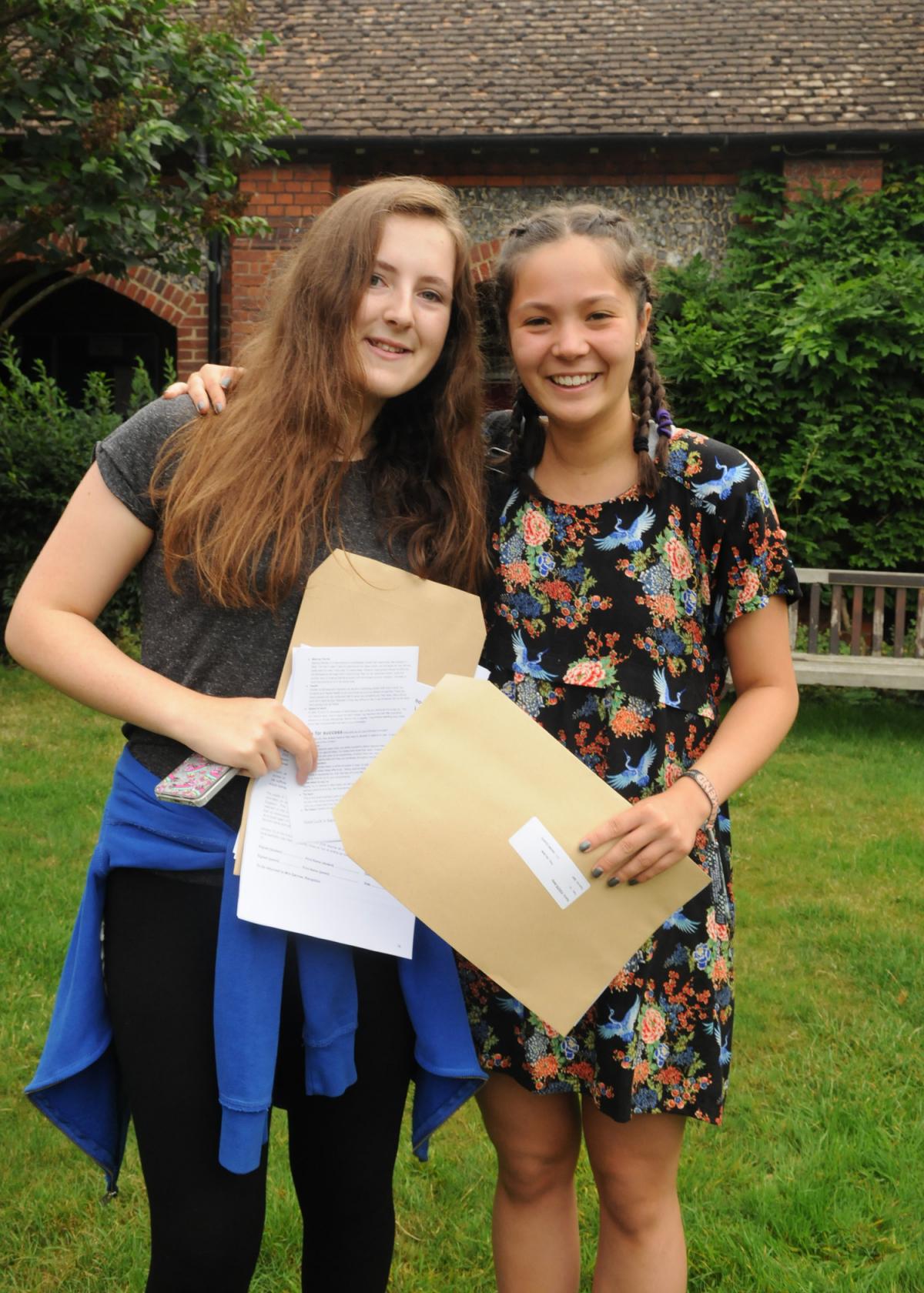 GCSE results day: Borlase's Grammar School. Picture by ARM Images.