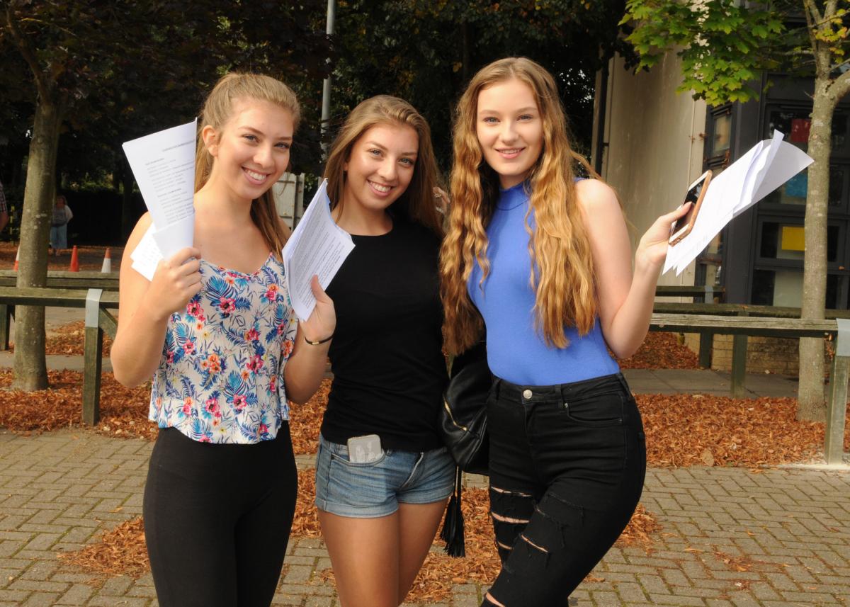 GCSE results day: Great Marlow School. Picture by ARM Images.