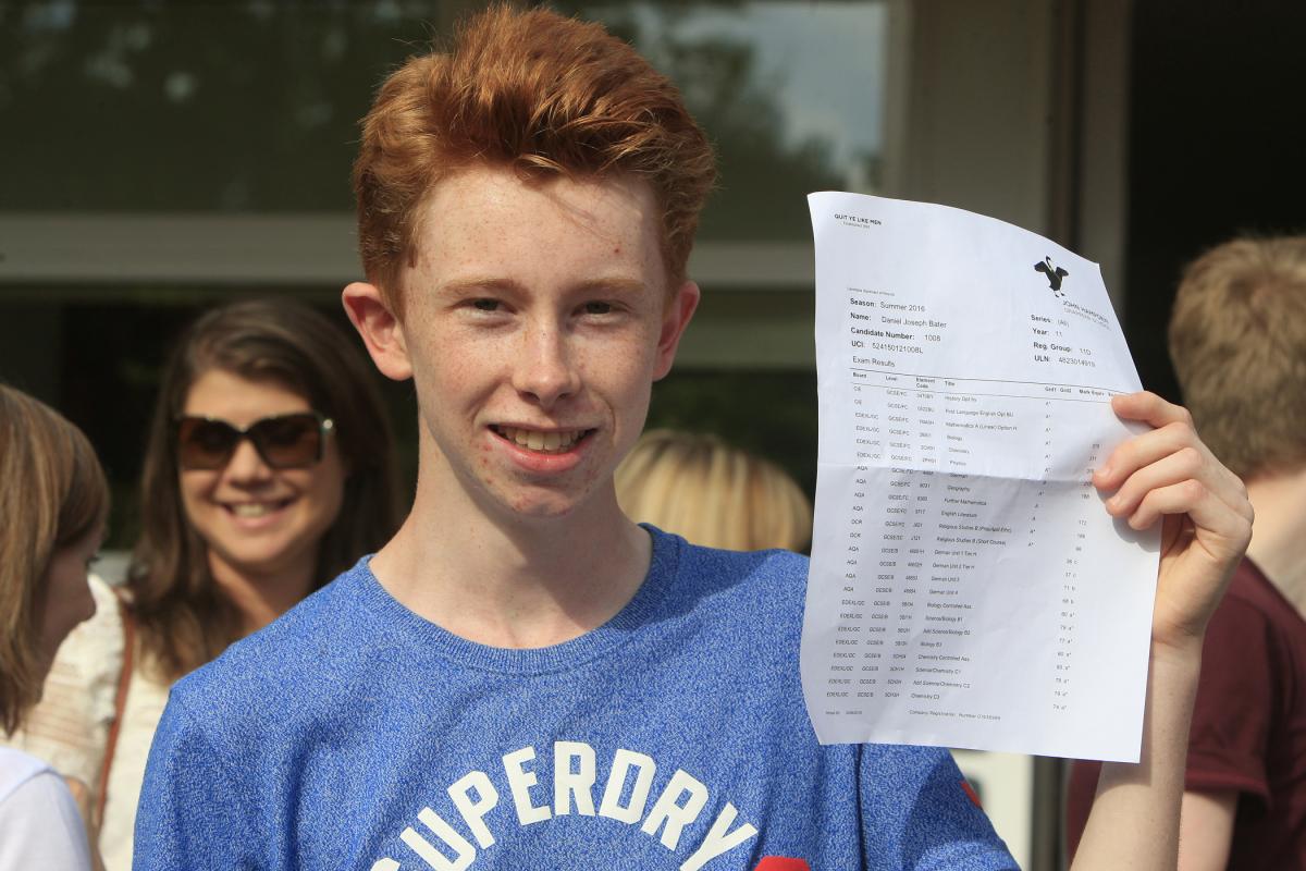 GCSE results day: John Hampden. Picture by ARM Images.
