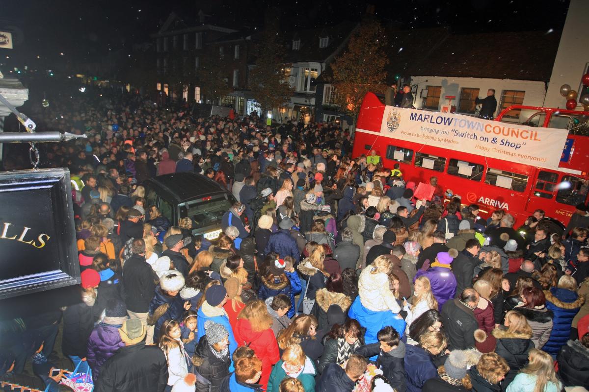 Marlow Christmas Lights Switch-On 2016 - Picture by ARM Images.