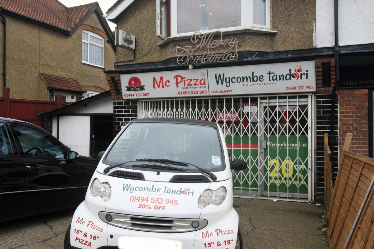 McPizza & Wycombe Tandoori, Totteridge Road, High Wycombe – 1 (Google Maps)
