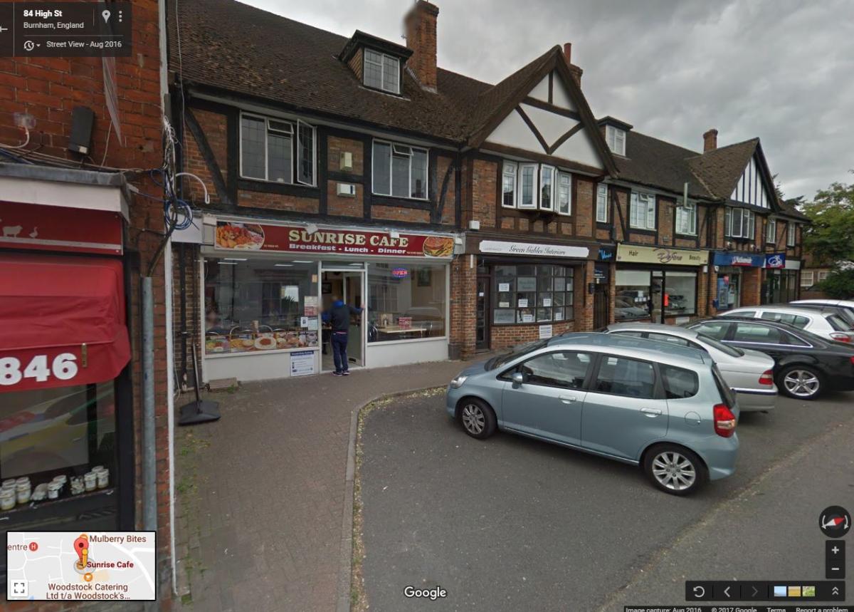 Sunrise Café, High Street, Burnham – 1 (Google Maps)