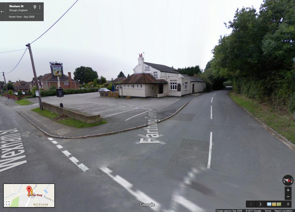 The Stag Pub, Wexham Street, Stoke Poges – 1 (Google Maps)