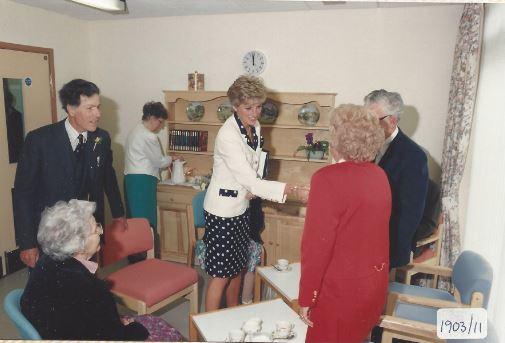 Princess Diana in Marlow 1991