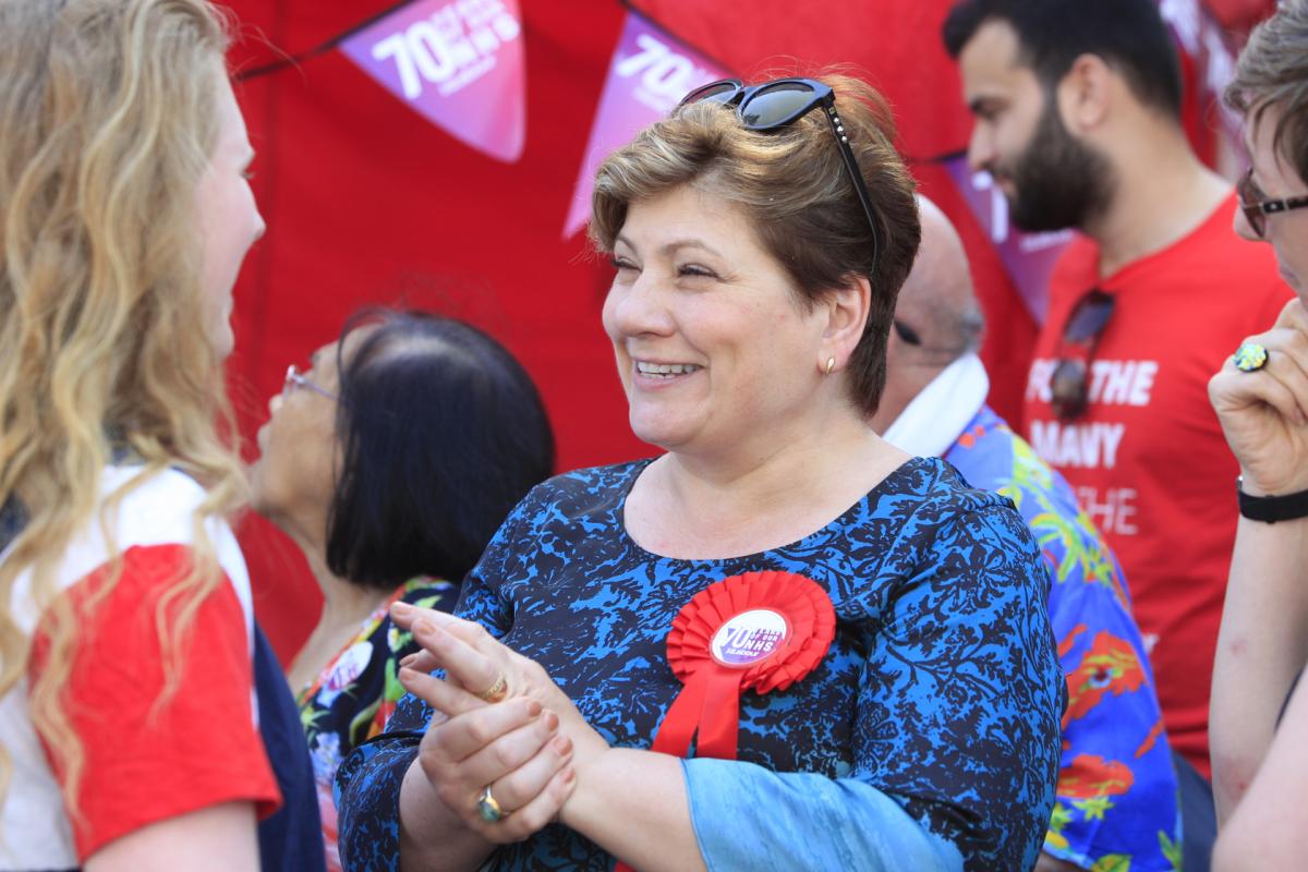 Emily Thornberry visits High Wycombe