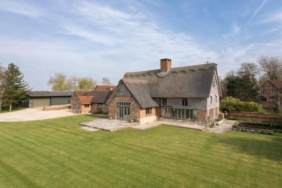 Barn that belonged to Lord Carington's estate goes on sale 