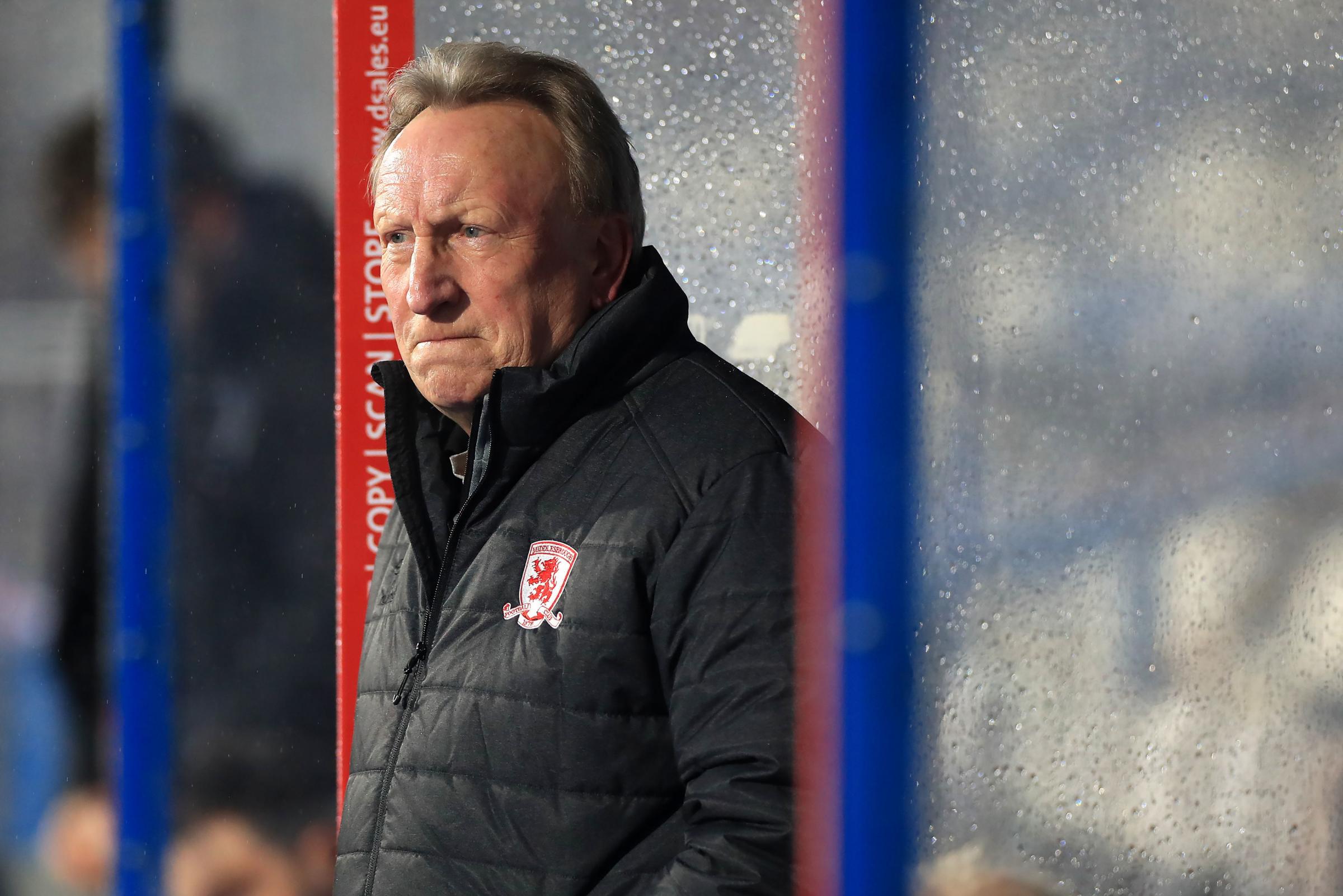 Neil Warnock signed Ikpeazu from Wycombe in July 2021, but resigned from the job in November of that year (PA)