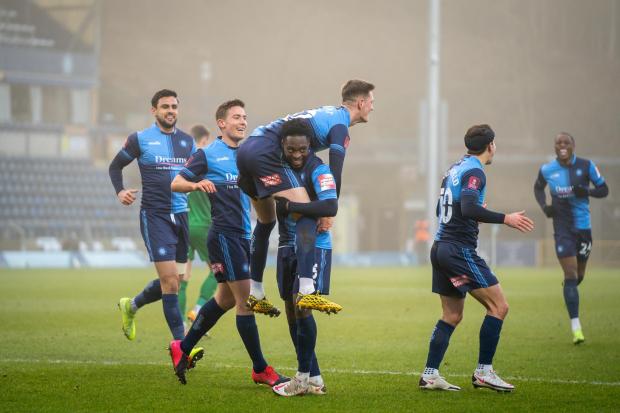 Wycombe defeated Preston North End in the third round on January 9 (Prime Media)