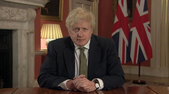 Boris Johnson addressed the nation on Jan 4 (PA)
