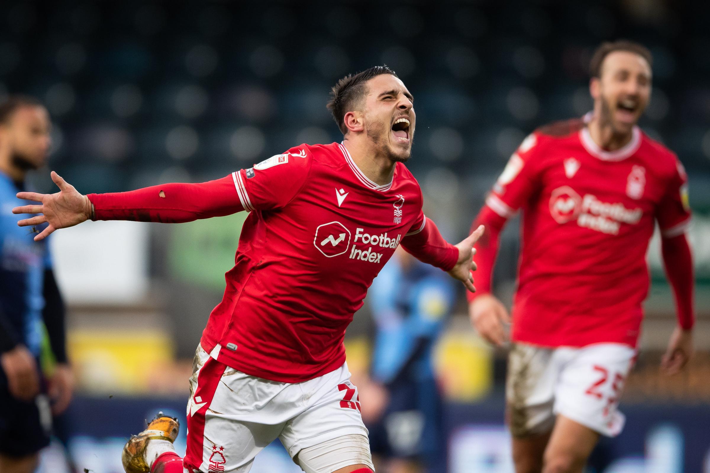 Anthony Knockaert scored a stunning third goal for Forest (Aaron Chown/PA)