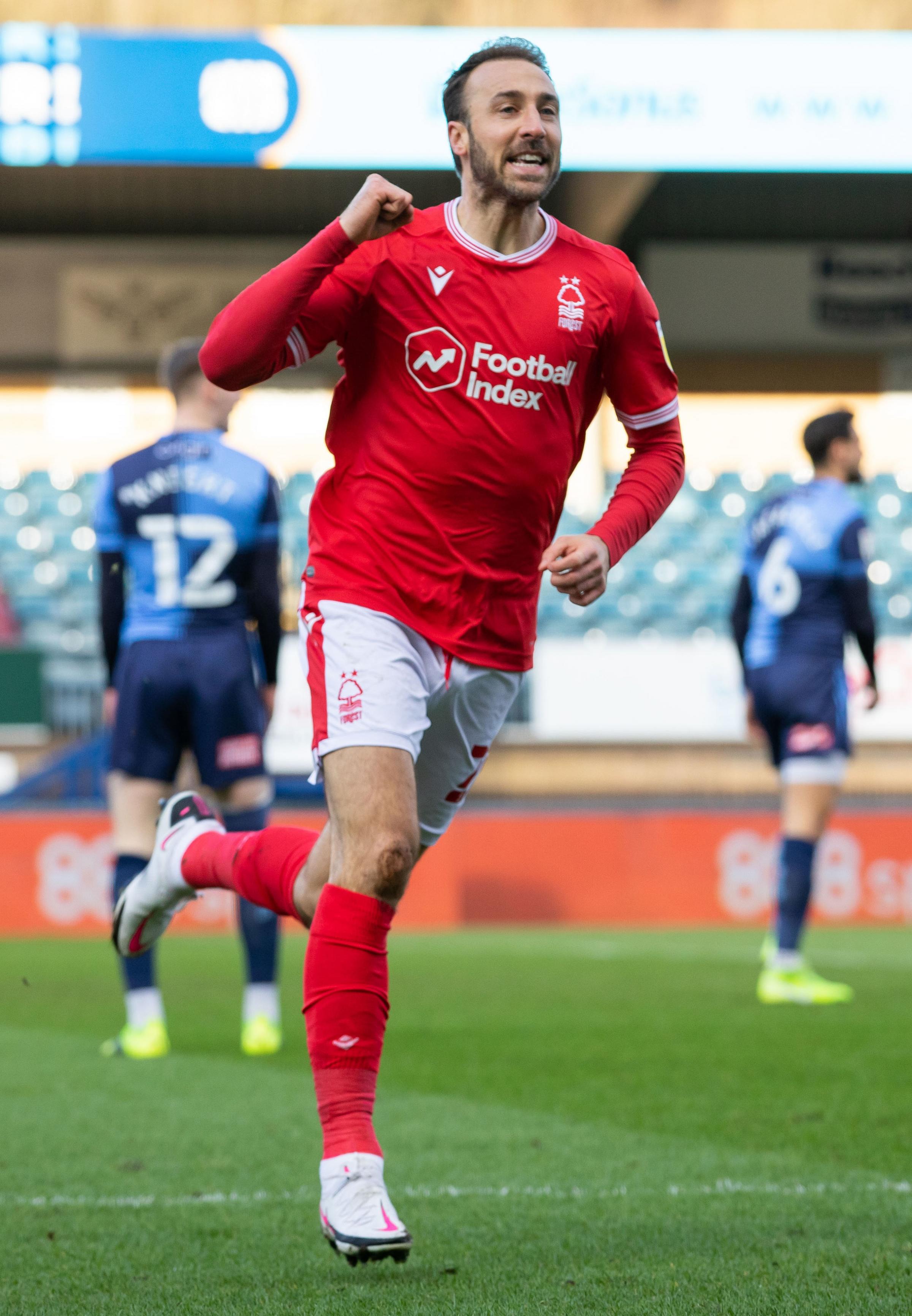 Glenn Murray scored a brace for Forest against Wycombe - they were his first goals for the club (Aaron Chown/PA)