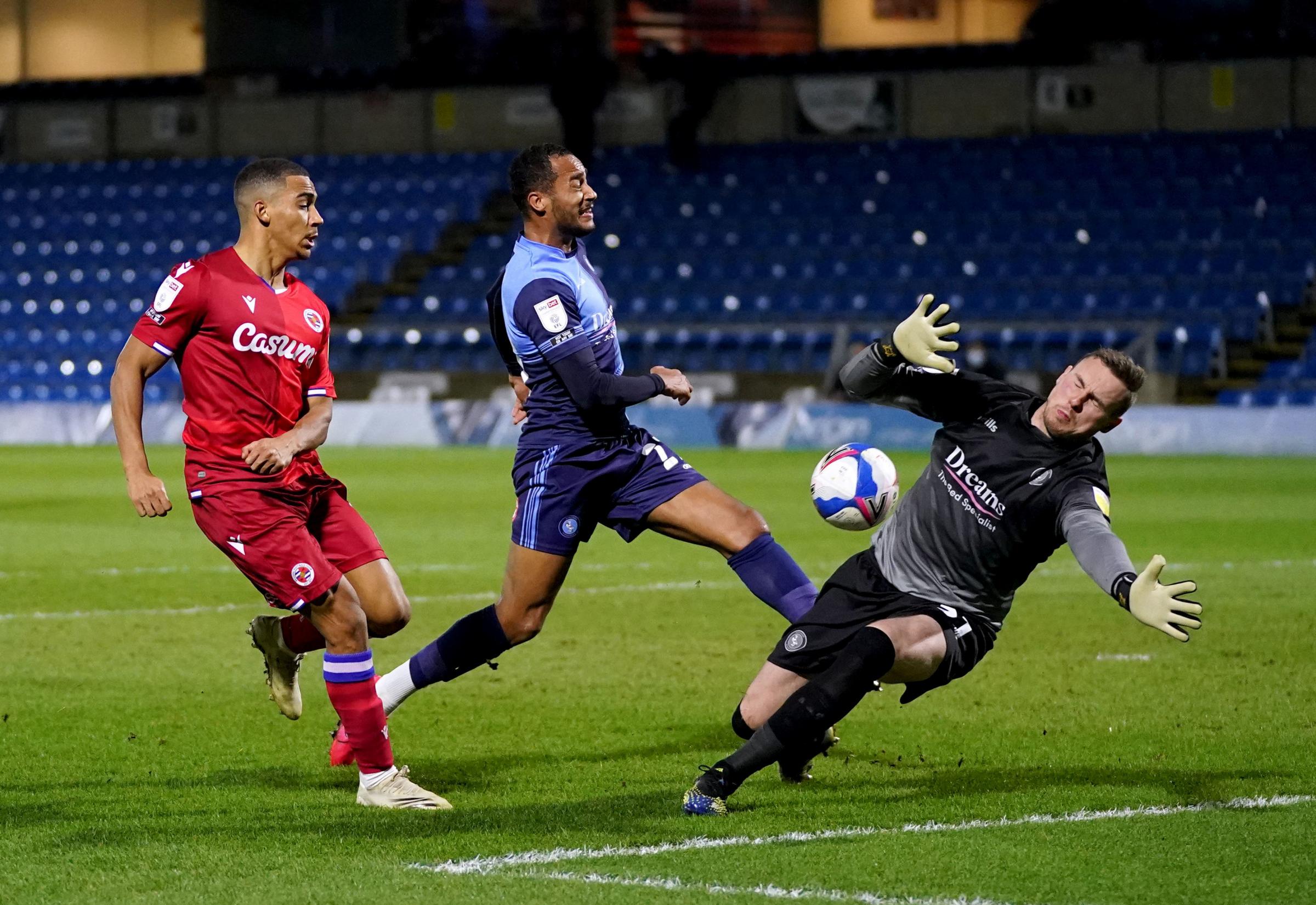 David Stockdale made two very good saves in Wycombes 1-0 win over Reading (PA)
