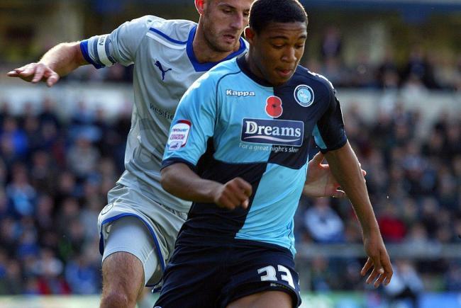Jordon Ibe playing for Wanderers in the 2011/12 season 
