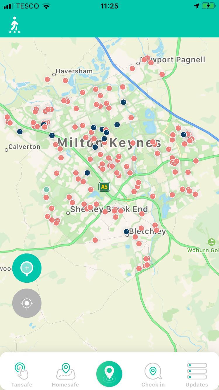According to the app, there were several reported violent/sexual assault crimes in Milton Keynes 