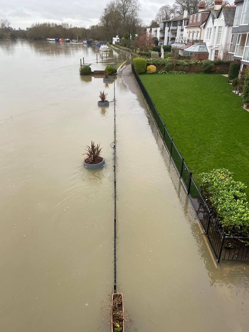Heavy rain badly impacted Marlow this year 