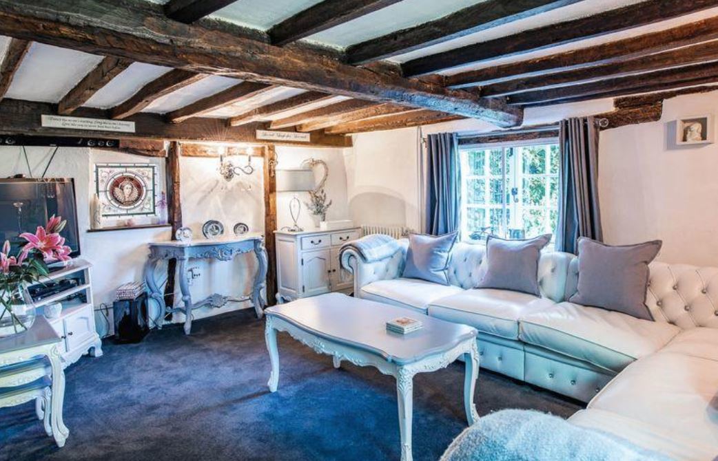 The living room at Thatched Cottage (Photo from Michael Anthony)