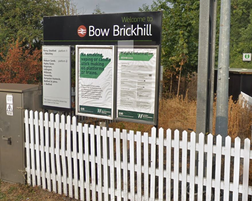 Bow Brickhill is near Milton Keynes (pictured in July 2018)