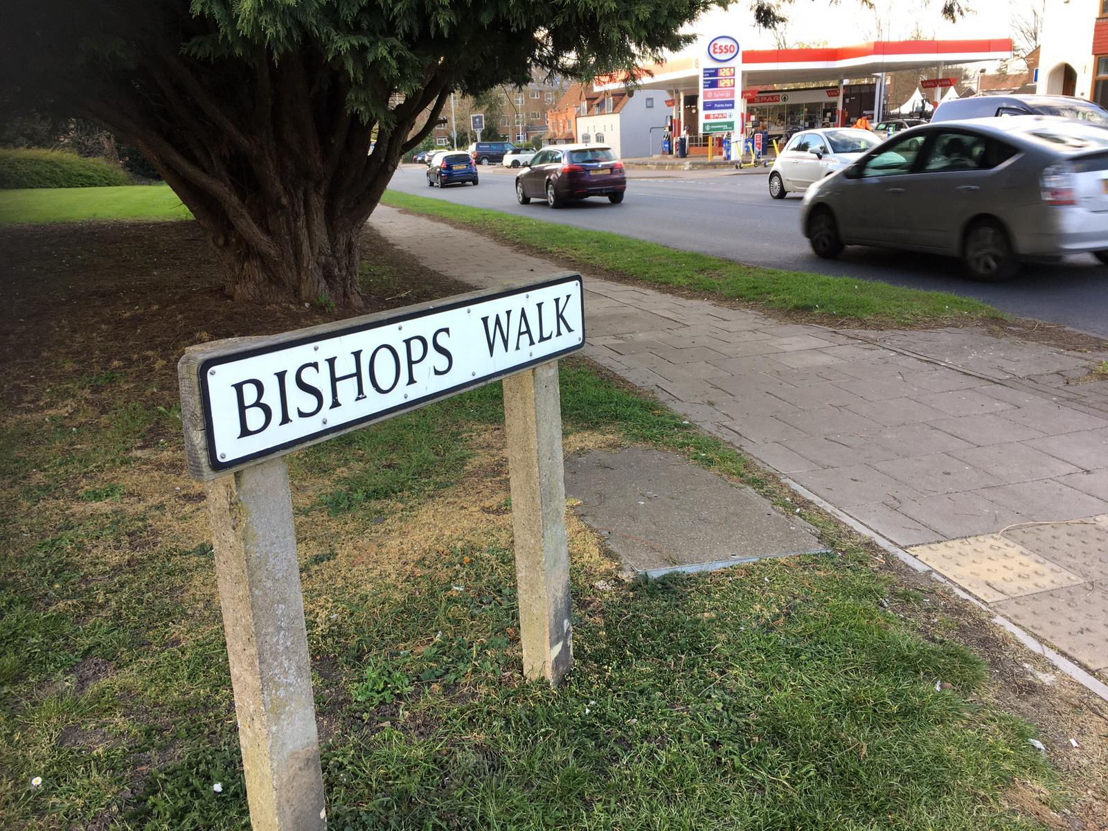 Bishops Walk in Aylesbury 