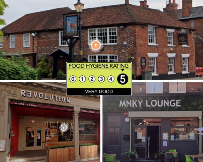 Pubs and bar food hygiene ratings