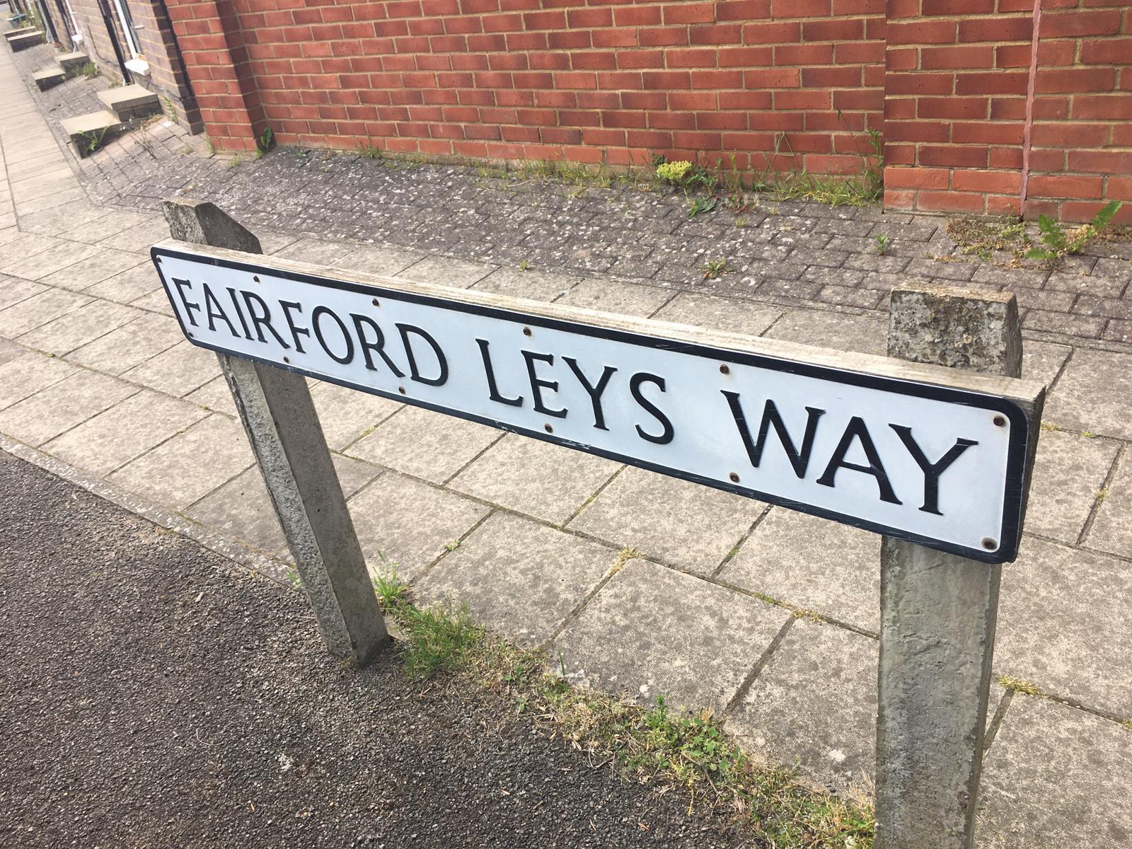 It happened on Fairford Leys Way in Fairford Leys, near Aylesbury 