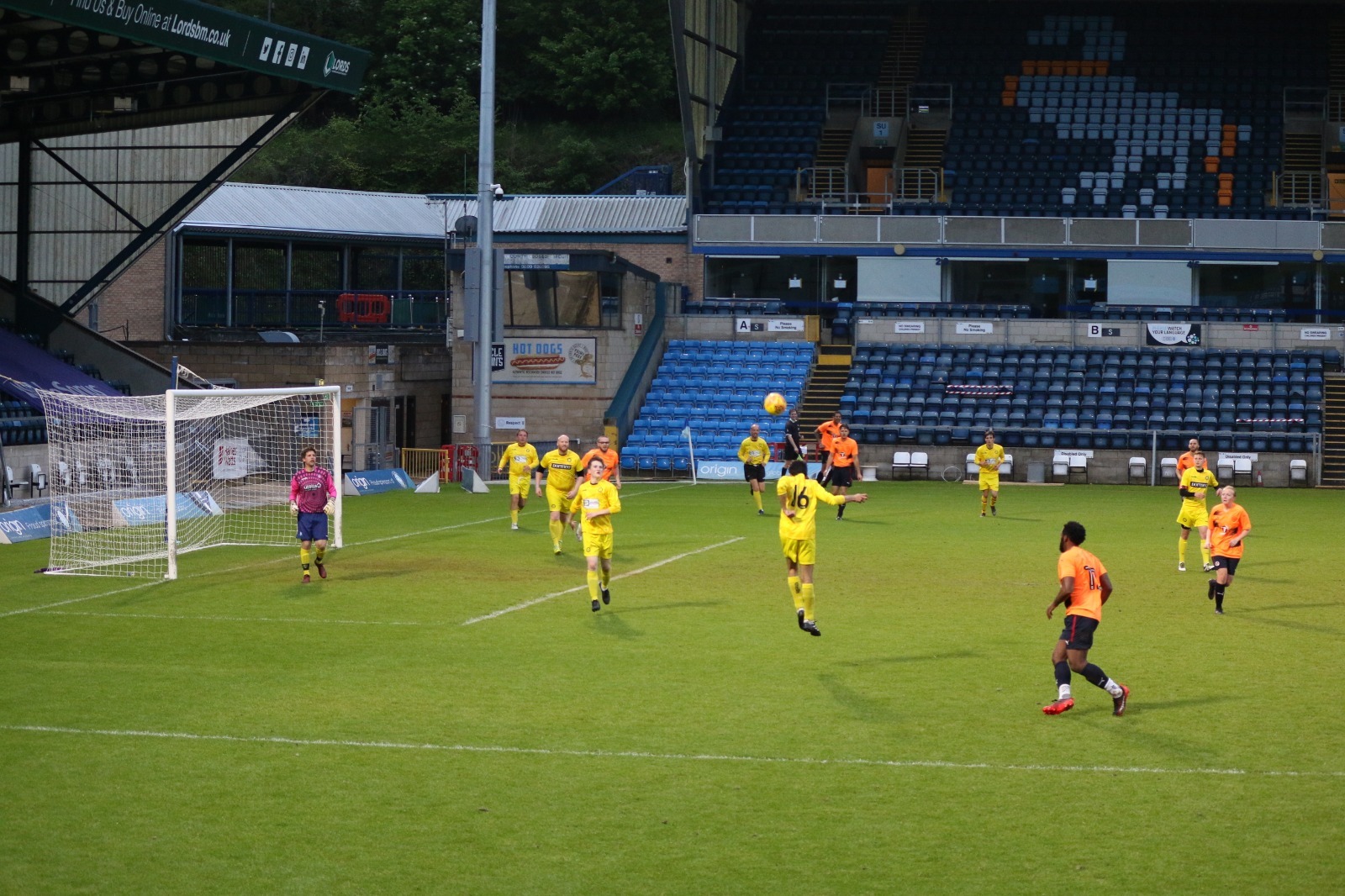 The match took place at Adams Park (Photo by Sarah Hussain)